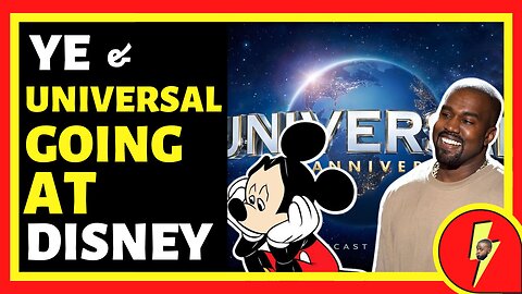 Kanye West & Universal CEO GO HARD At Disney!