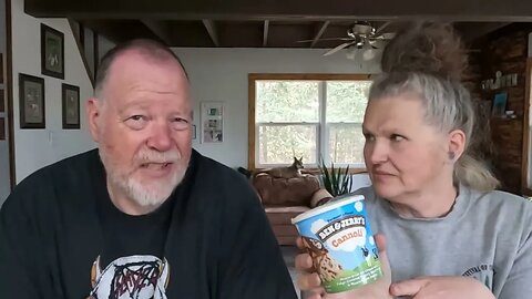 We Try Ben & Jerrys Cannoli Ice Cream. No Spiders In This Treat.