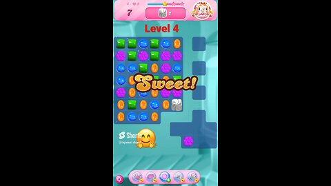 #4levelcandycrush #candycrush #shortsclip #shortscraft #youtuber