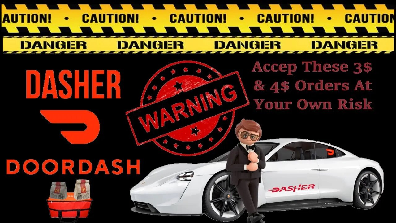 Doordash & Danger Of Low Paying Orders