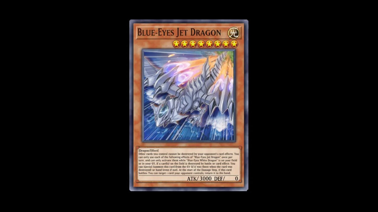 Yu-Gi-Oh! - Blue Eyes Jet Dragon