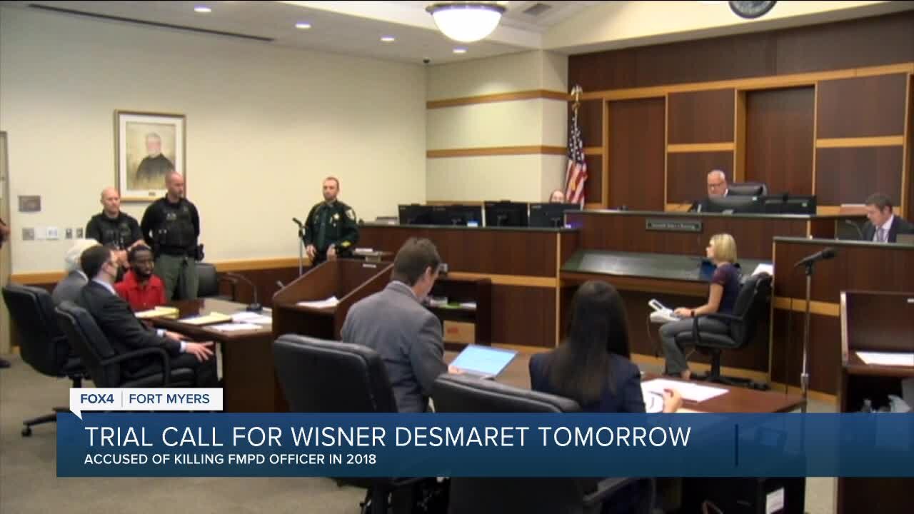 Trial call for Wisner Desmaret tomorrow