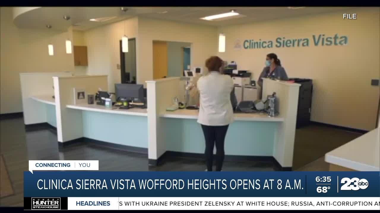 Clinica Sierra Vista in Wofford Heights reopens