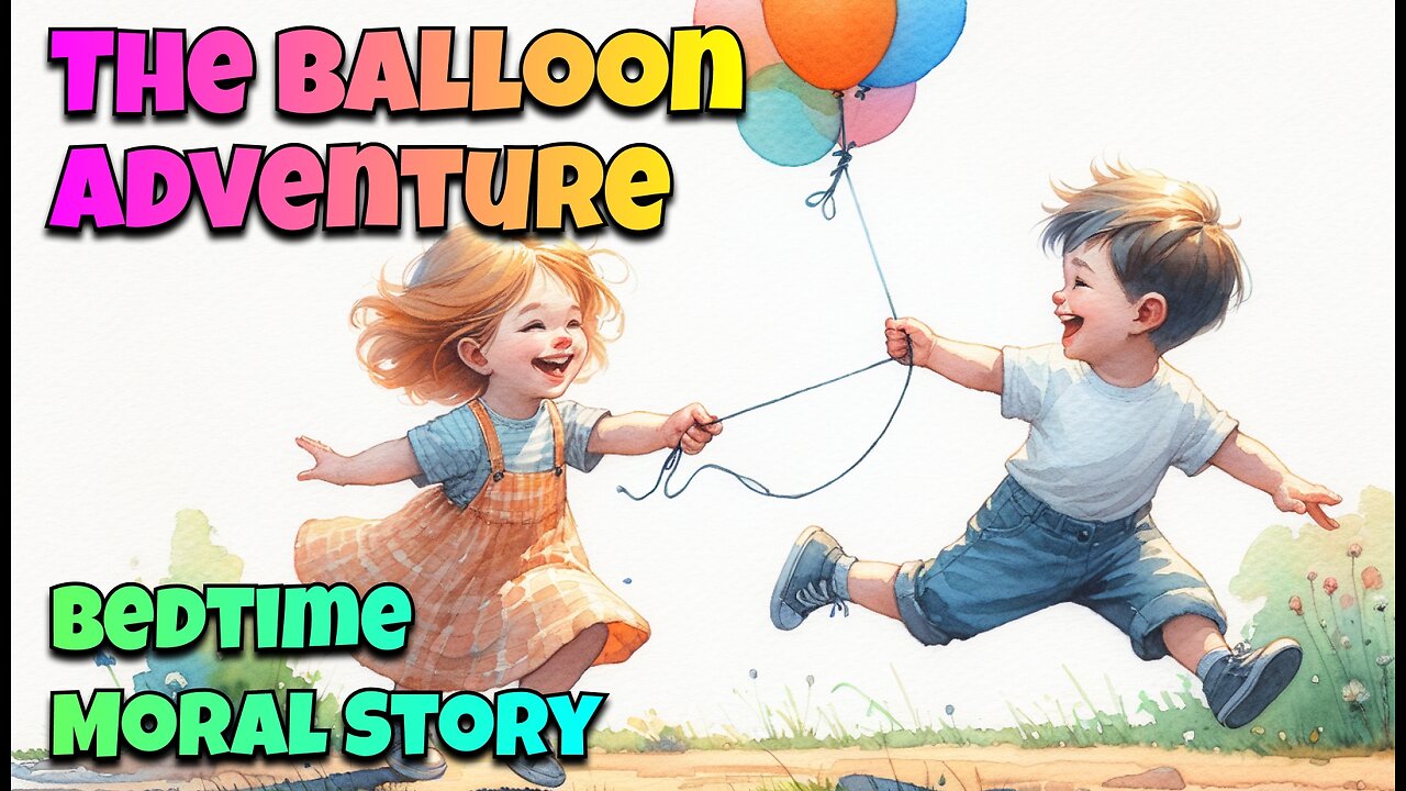 The Balloon Adventure - Story for Kids in English