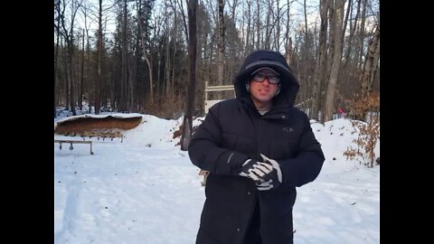 Winter Gloves Shooting drill