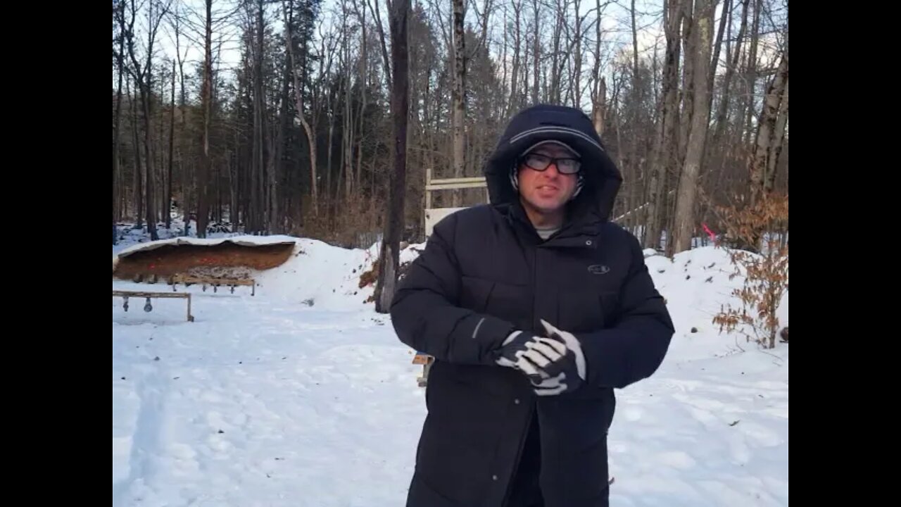 Winter Gloves Shooting drill