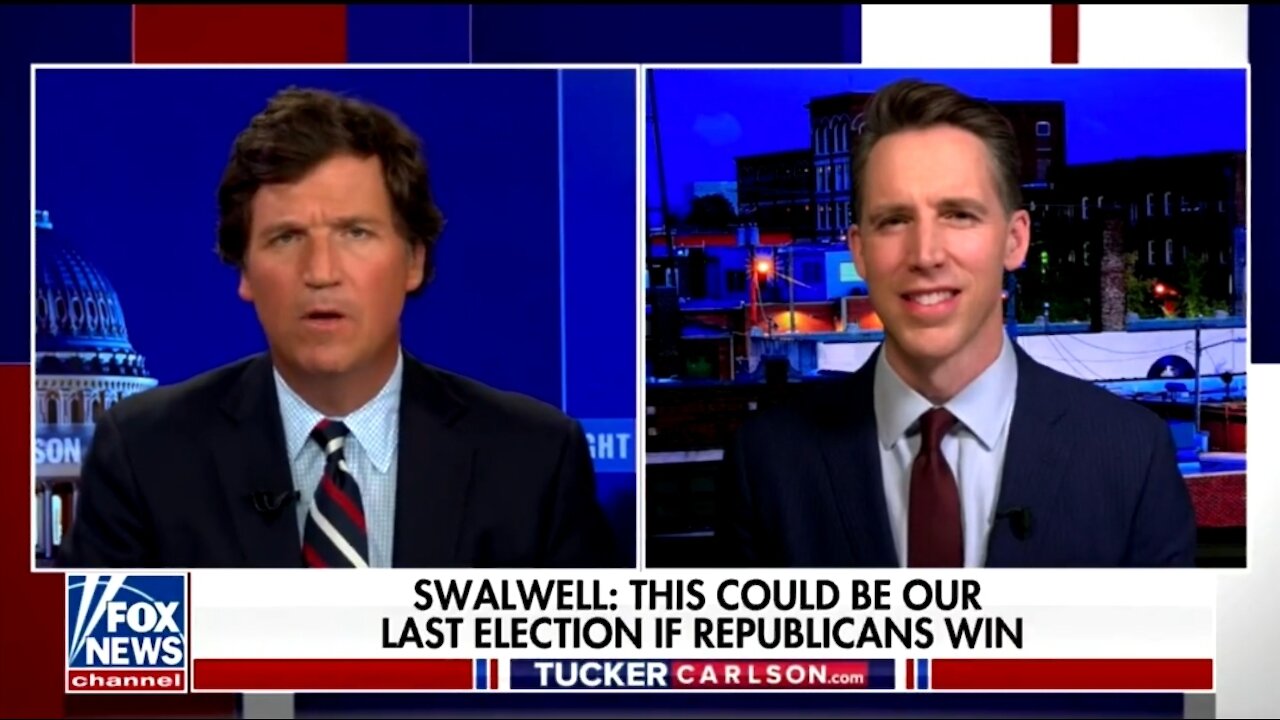 Sen Hawley: Swalwell and Democrats Are Using Fear To Keep Power