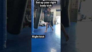 Setting up your right kick