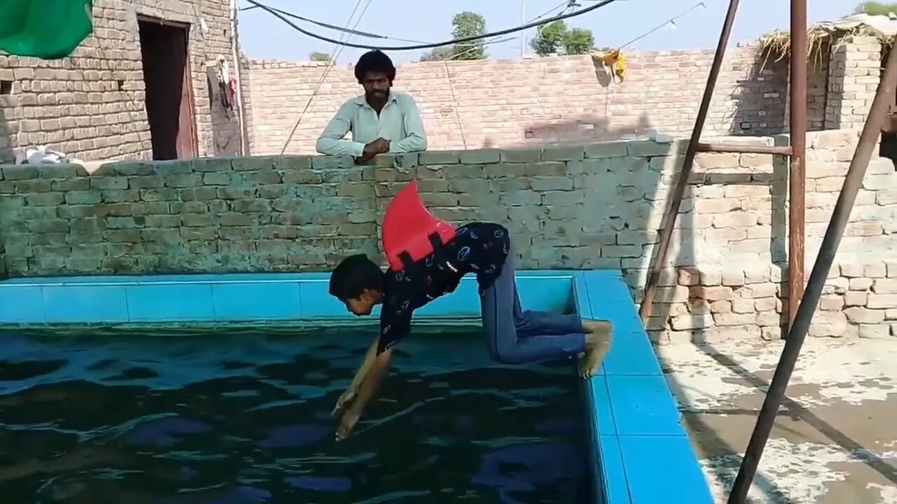 Punjab ka jaccuzie - Tubewell - vlog -thegreathasnain .