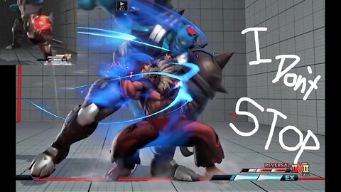 Akuma Pixels comeback V-shift parry into Raging Demon on Abigail