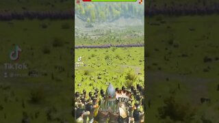 500 Battanian Fian Champions vs 500 Empire Warriors - Mount and Blade 2 Bannerlord Archer Army PC