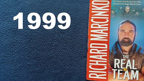 BOOK COVER REVIEW : "ROGUE WARRIOR: THE REAL TEAM", RICHARD MARCINKO, 1999, POCKET BOOKS
