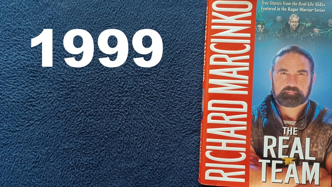 BOOK COVER REVIEW : "ROGUE WARRIOR: THE REAL TEAM", RICHARD MARCINKO, 1999, POCKET BOOKS