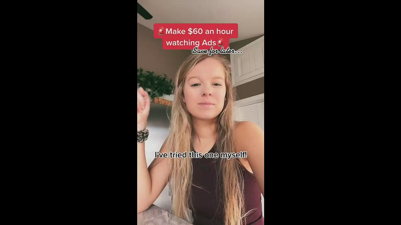 Make $60 an hour watching ads