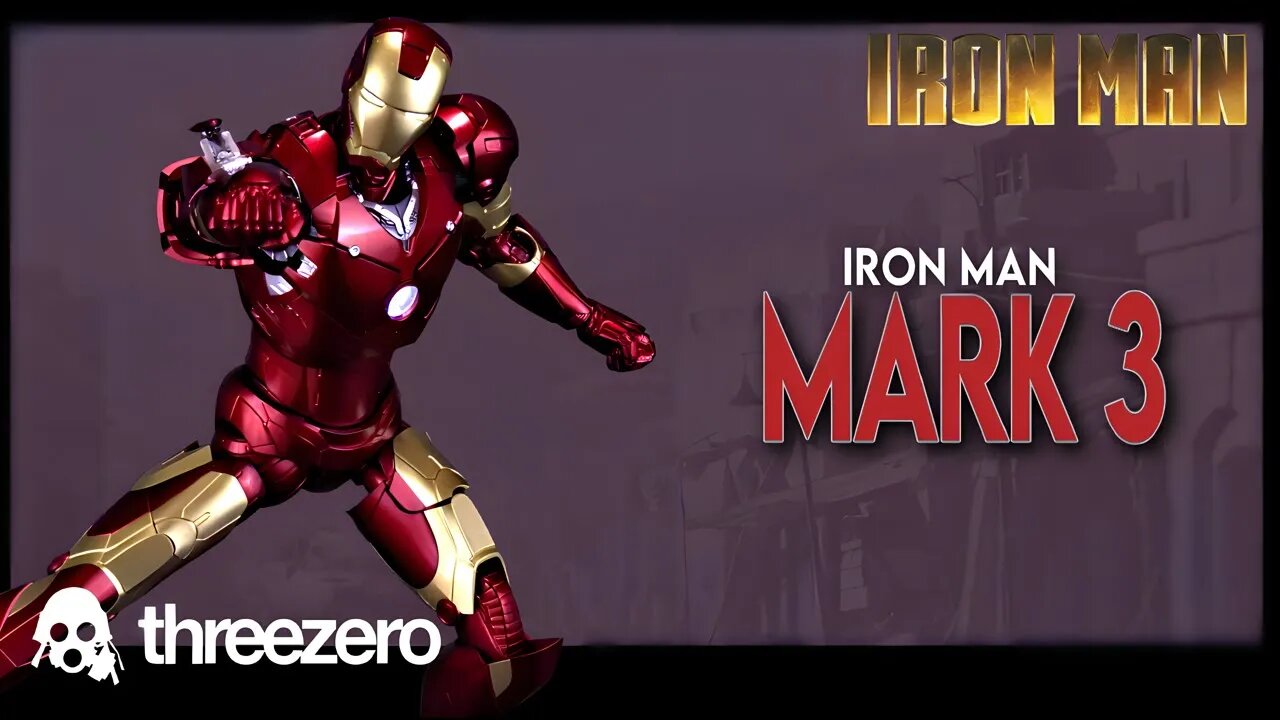 Threezero Avengers Infinity Saga Iron Man Mark 3 DLX Figure @The Review Spot