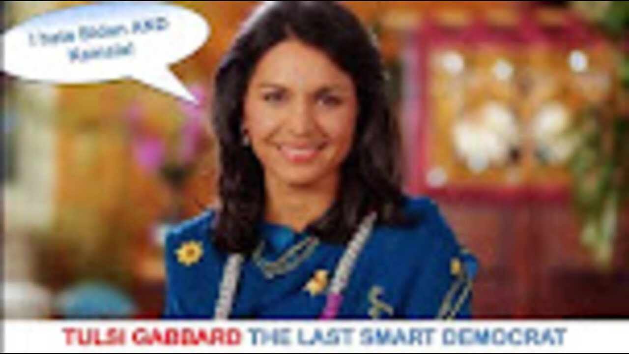 Tulsi Gabbard is Anti-Biden (comedian K-von agrees w/ Democrat)