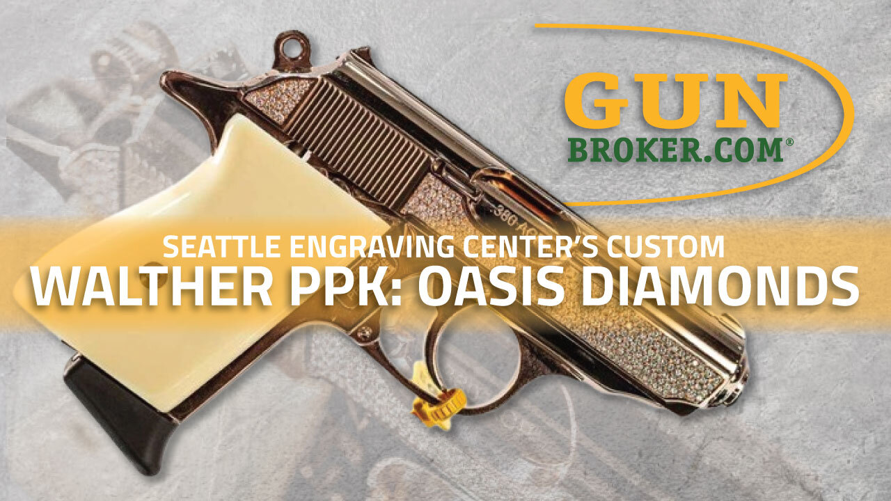 Seattle Engraving Center's Custom Walther PPK: Oasis Diamonds