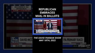 Republican Embraces Mail-In Ballots #shorts