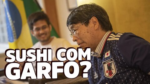 SUSHI com GARFO?? - o Embaixador do JAPÃO respondeu as PERGUNTAS de VOCÊS!