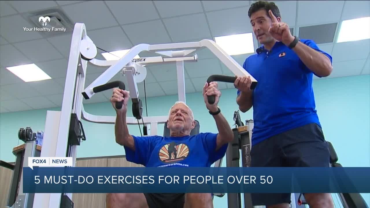 Your Healthy Family: 5 Must-do exercises for people over 50 - Upper body weights