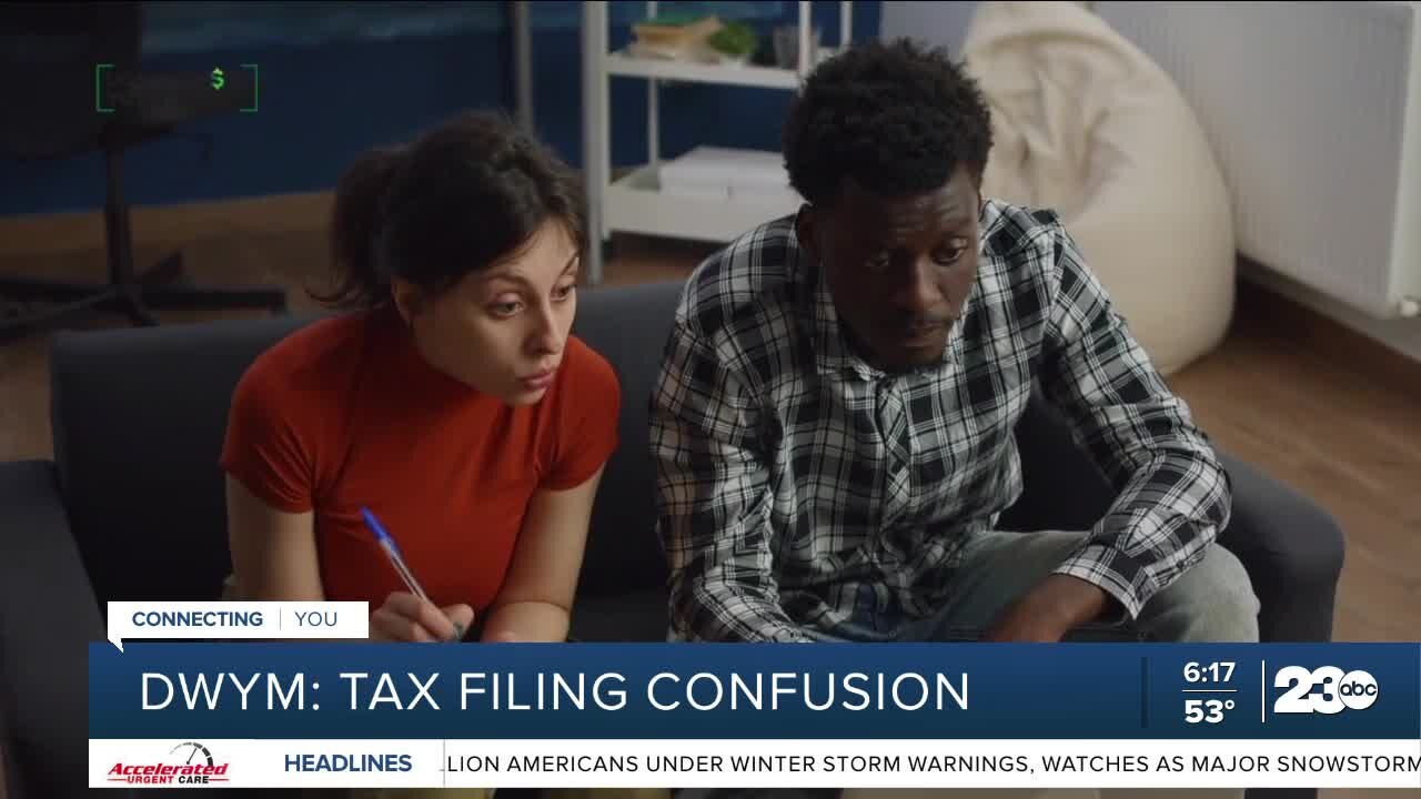 DWYM: Tax filing confusion