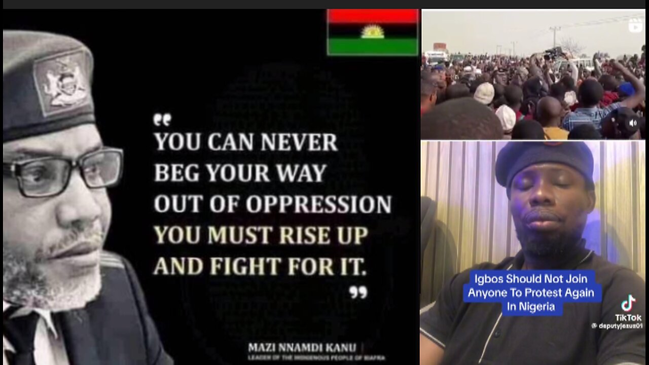 ZOO 🇳🇬 ANNOUNCEMENT 🎙️ NO BIAFRA 🇧🇫 SHOULD JOIN NORTHERN INHABITANTS FOR PROTEST AGAINST ESCOBAR