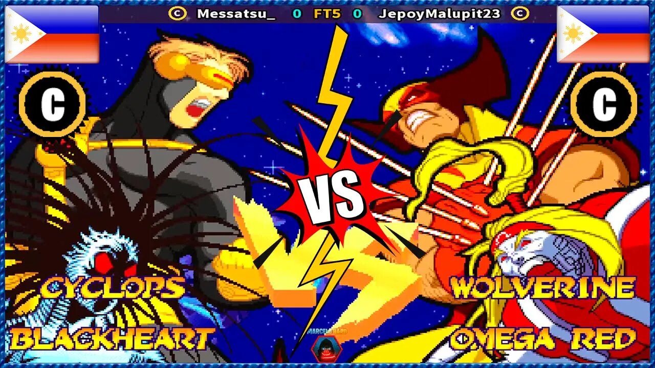 Marvel Super Heroes vs. Street Fighter (Messatsu_ Vs. JepoyMalupit23) [Philippines Vs. Philippines]