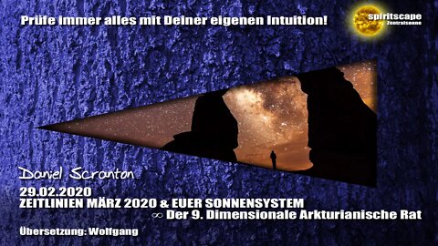 ZEITLINIEN MÄRZ 2020 & EUER SONNENSYSTEM ∞ Der 9D. Arkturianische Rat