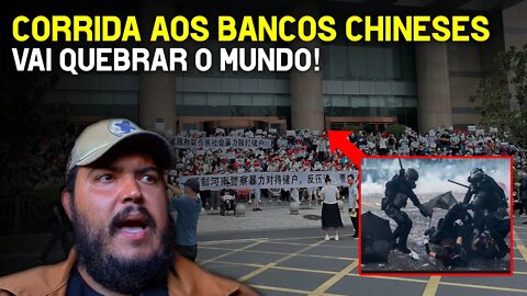 Corrida a bancos chineses... VAI QUEBRAR... Eu avisei