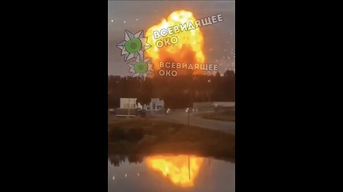 Ukrainian 🇺🇦 fuel depot destroyed by Russian 🇷🇺 soldiers