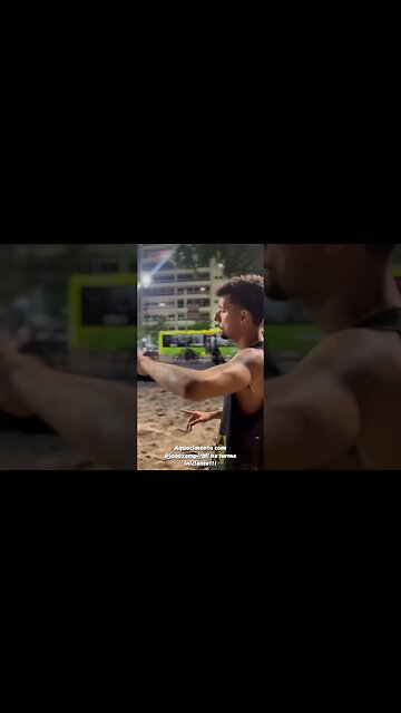 Nossa turma iniciante no aquecimento!