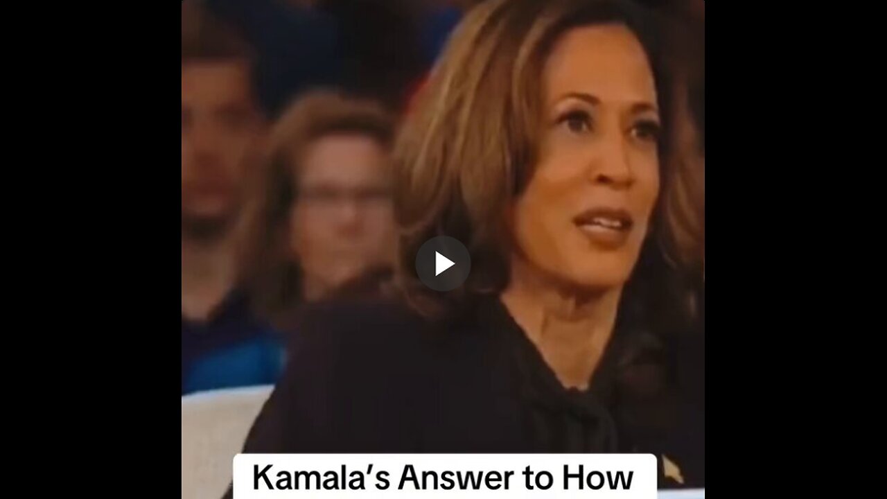 Kamala was asked how she’s going to fix the economy and she delivered this word salad...