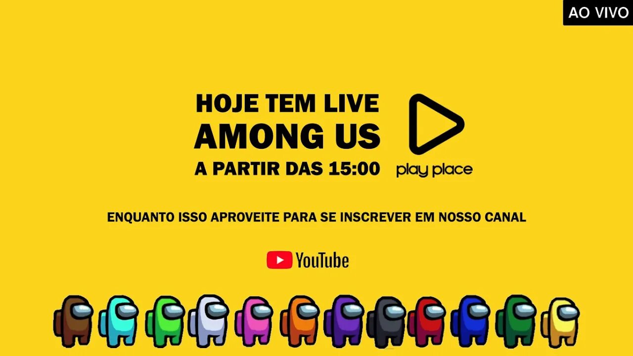 Among Us ao vivo - Dia do serrote