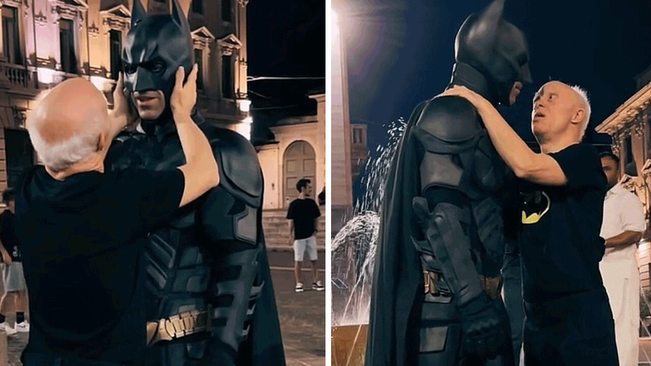 Batman Has Inspiring Surprise For A Dedicated Fan With Down Syndrome