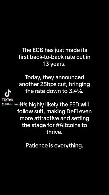 The ECB has just made its first back-to-back rate cut in 13 years. Today announced another 25bps cut