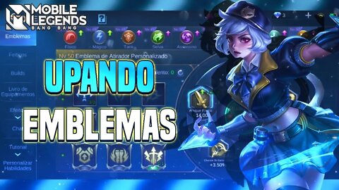 COMO UPAR EMBLEMA MAIS RAPIDO E QUAL ORDEM UPAR | APRENDENDO A JOGAR MOBILE LEGENDS #6