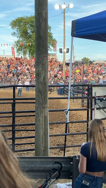Breakaway Roping at Rodeo