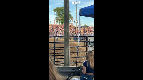 Breakaway Roping at Rodeo