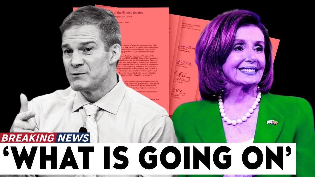 JIM JORDAN RIPS PELOSI TO SHREDS AFTER SHAMEFUL ‘BIG TECH’ BILL…TRUMP CALLS ‘HUNTER’ STUNT