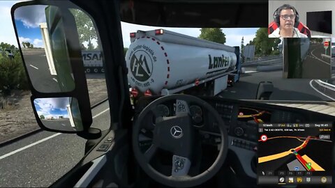 EURO TRUCK SIMULATOR 2 #5 LÁ TIVEMOS DE IR DE LISBOA PARA A REAL CIDADE ESPANHA COSEGUIMOS UMA GARA