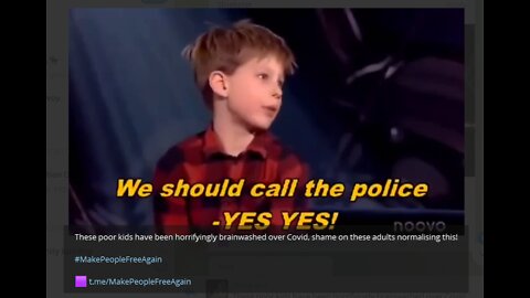 Kids in Quebec will call police on unvaxxed