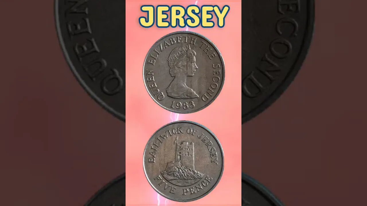 Jersey 5 Pence 1983.#shorts #education #coinnotesz