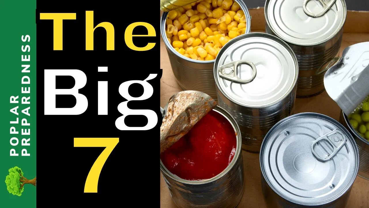 7 BEST Canned Foods For SHTF | On A Budget 2022