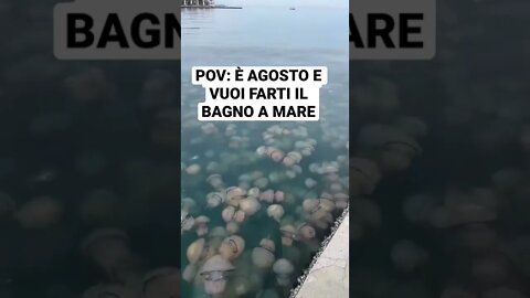 POV: È AGOSTO E VUOI FARTI IL BAGNO A MARE