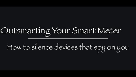Outsmarting Your Smart Meter - How to silence devices that spy on you