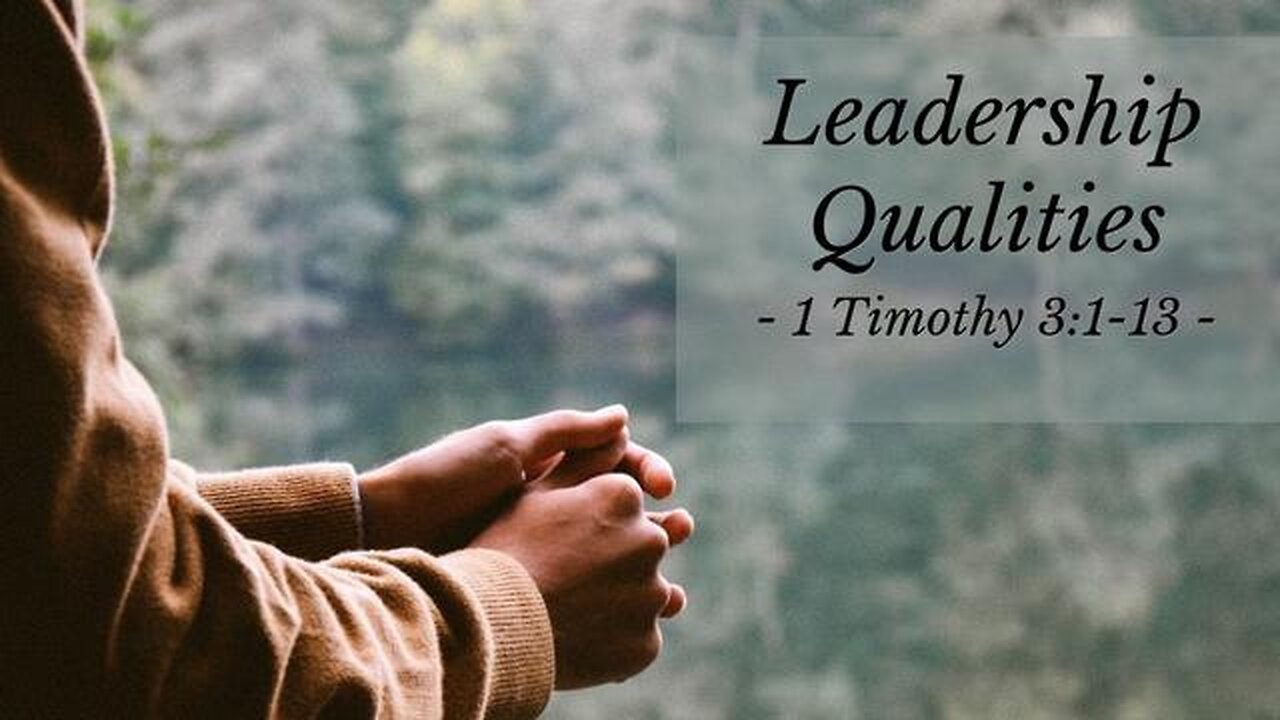 1 Timothy 3
