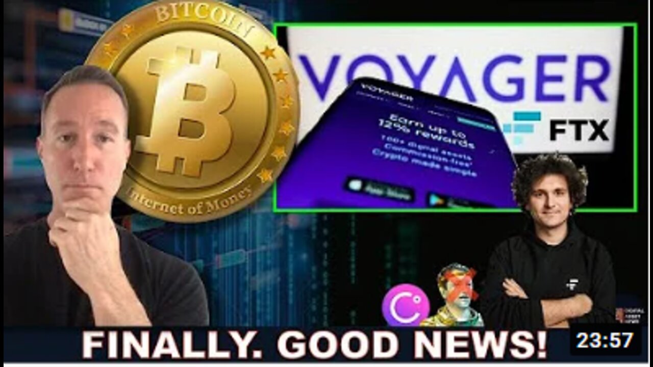 GOOD NEWS TODAY! VOYAGER & CELSIUS! BUT THERE'S TROUBLE BREWING