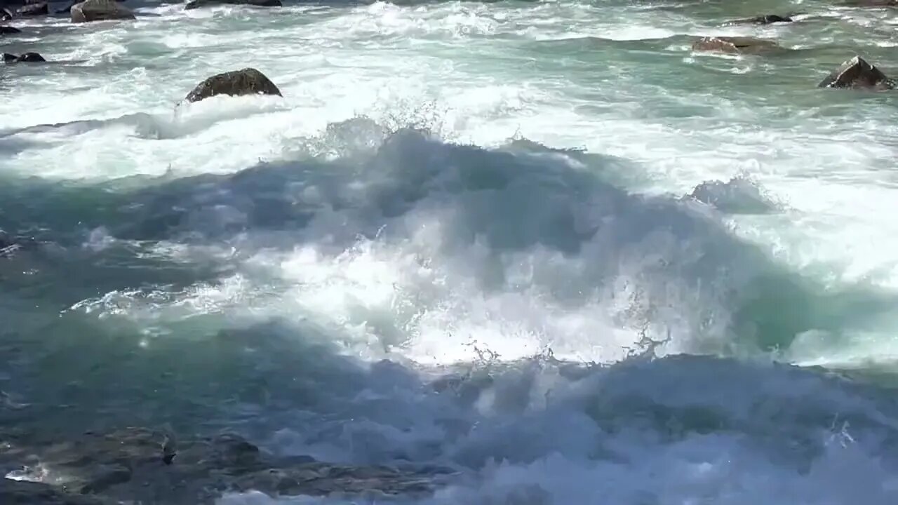 Glacier National Park water rapids