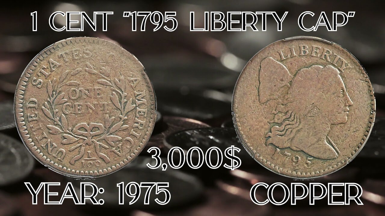 Rare Old USA 1 Cent Coins