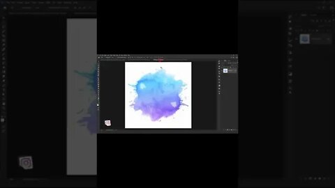 Creative Dripping Effect | Photoshop Tutorial | Splatter Effect #shorts